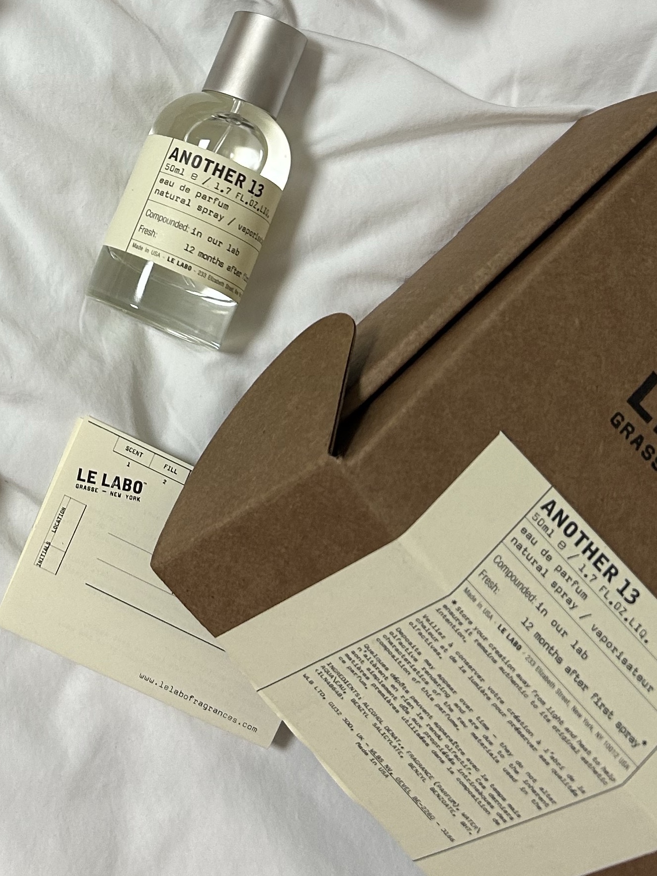 Le Labo Another 13 Eau De Parfum 50ml 착용 스타일