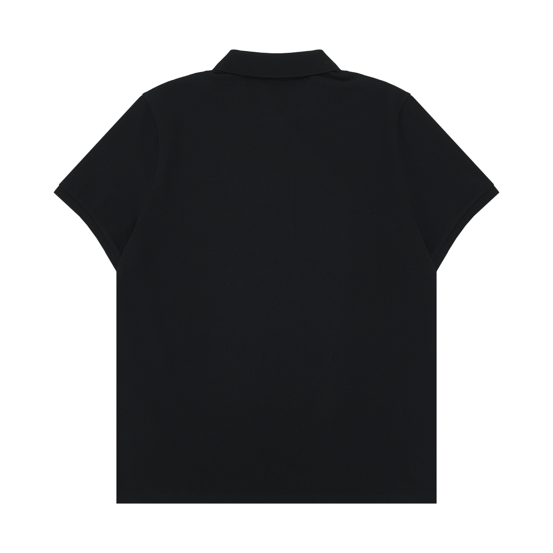 몽클레르 로고 패치 코튼 폴로 셔츠 블랙 - 26SS(Moncler Logo Patch Cotton Polo Shirt Black - 26SS) - 2