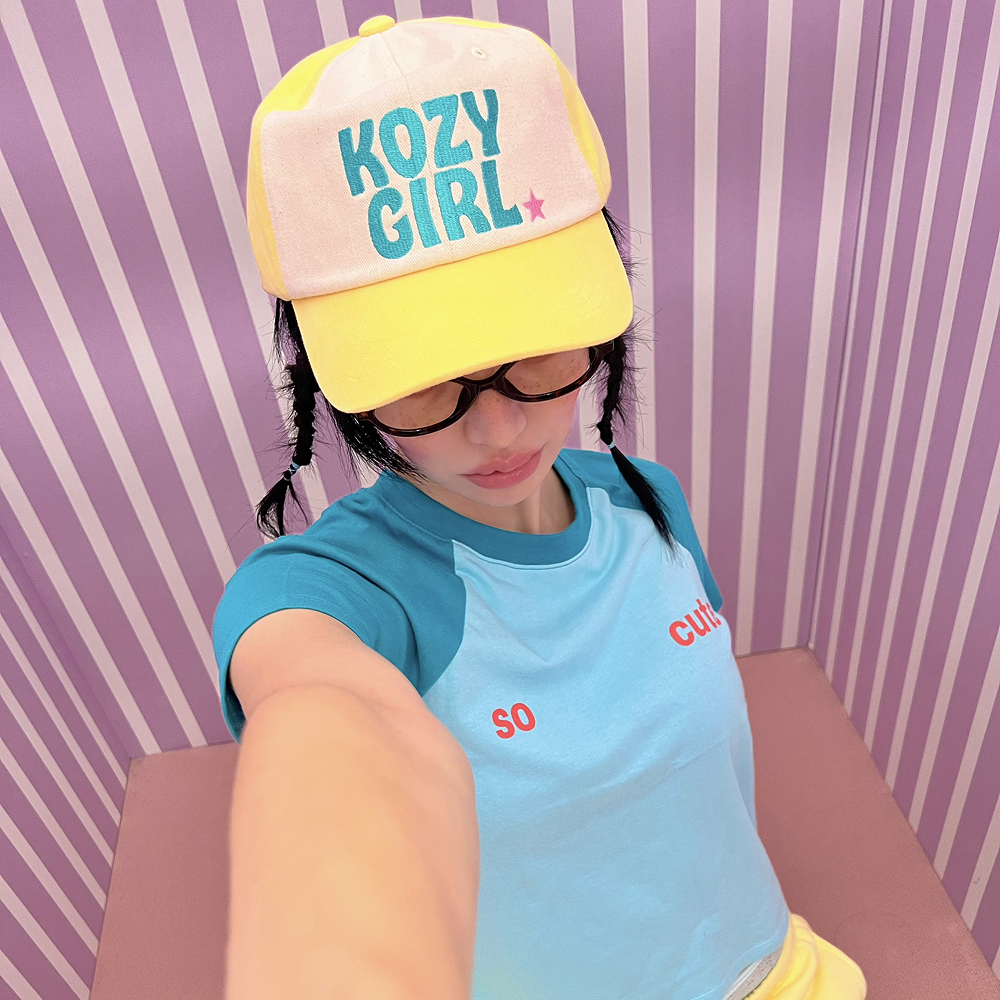 키코지 코지 걸 캡 옐로(Kikozy Kozy Girl Cap_Yellow) - 2
