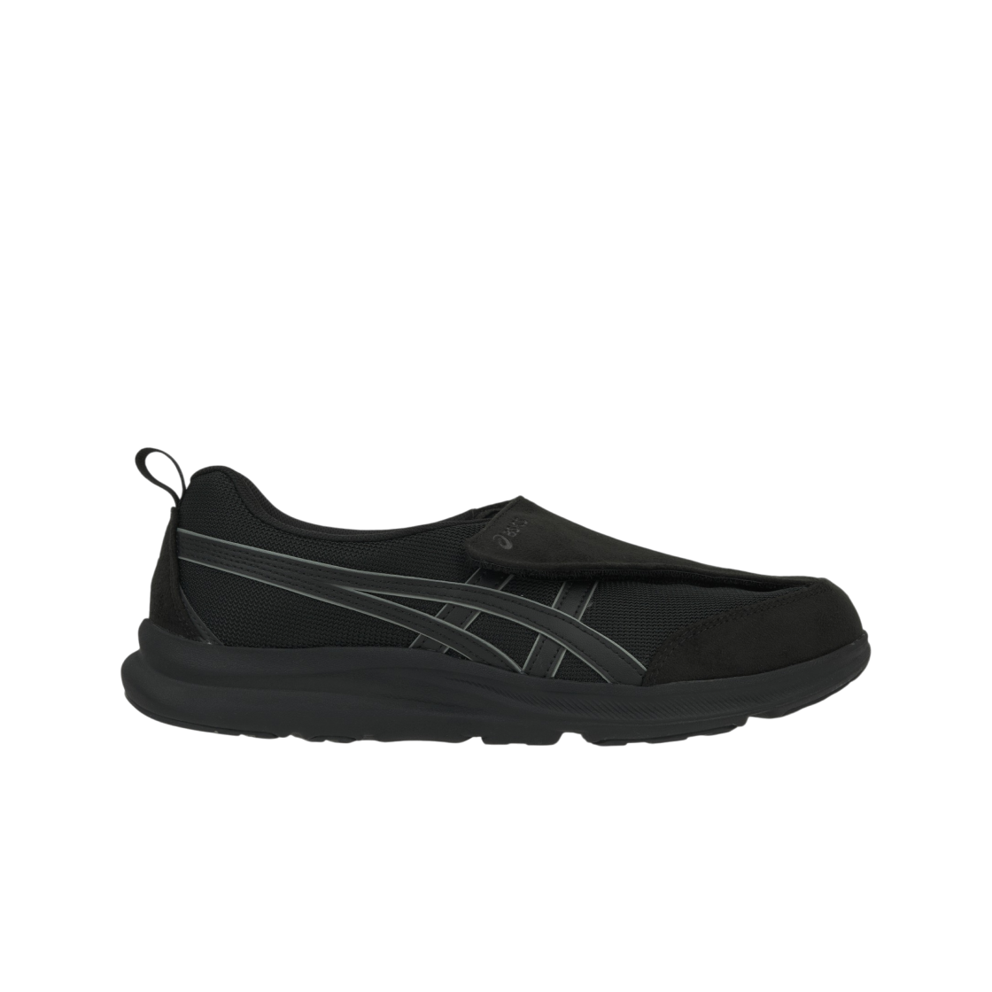 아식스 라이프워커 010 블랙 - 3E 와이드(Asics Life Walker 010 Black - 3E Wide)