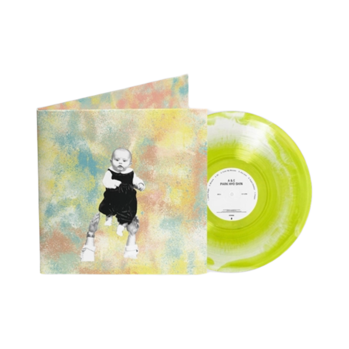 - Park Hyo Shin A&E LP Lime & White Swirl