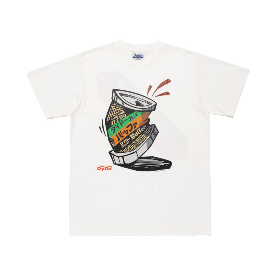 버퍼 다이도 KTC 티셔츠 화이트(Buffer DyDo KTC T-Shirt White)