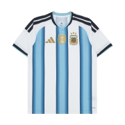 Adidas Argentina 2026 Home Jersey White Icey Blue - KR Sizing (Non Marking Ver.)