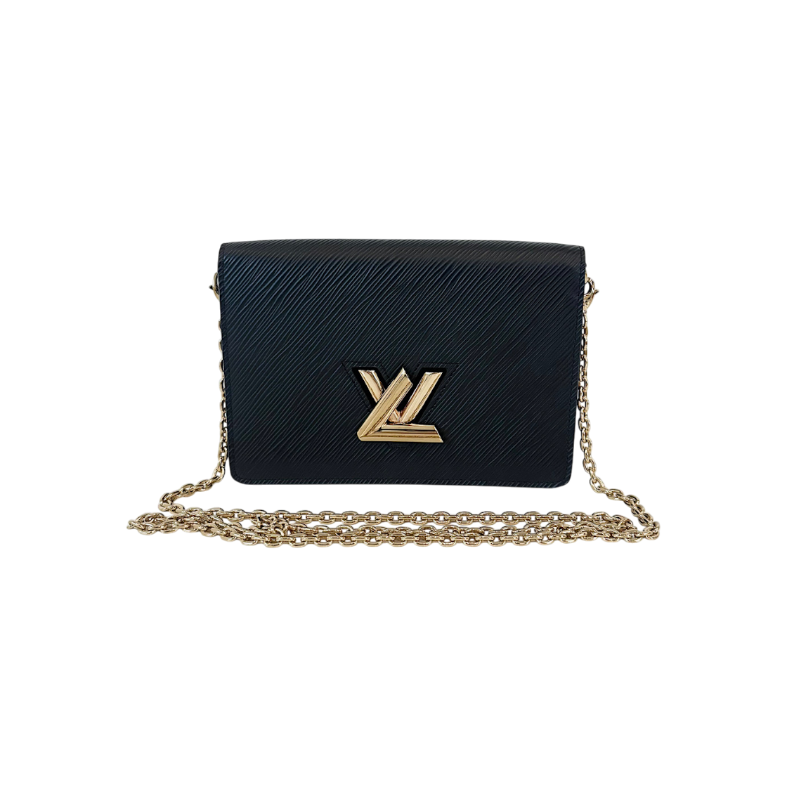루이비통 트위스트 체인 월릿 블랙(Louis Vuitton Twist Chain Wallet Black)