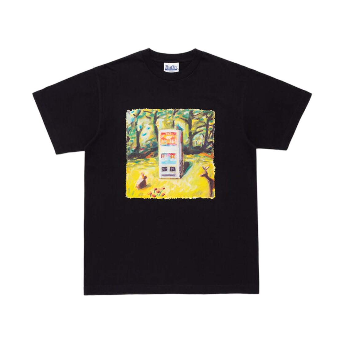 버퍼 다이도 생추어리 티셔츠 블랙(Buffer DyDo Sanctuary T-Shirt Black)