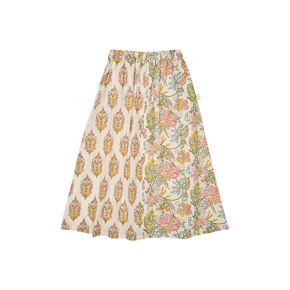 고트 60s 코튼 패치워크 스커트 멀티 패턴((W) GORT 60s Cotton Patchwork Skirt A Type Multi Pattern)