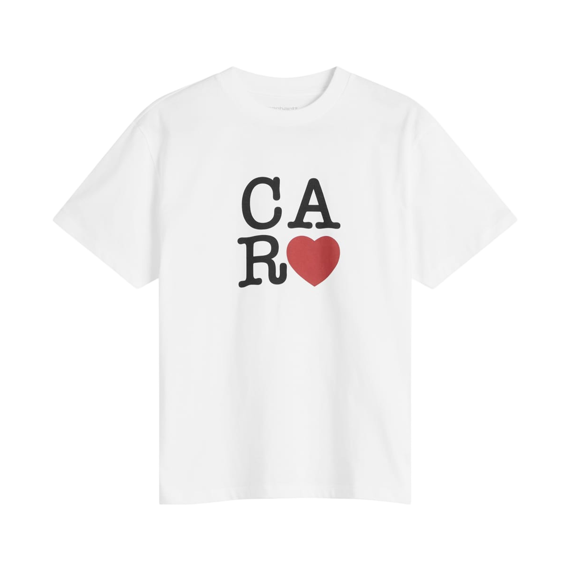 I037544-02-XX (W) Carhartt WIP I Hartt T-Shirt White