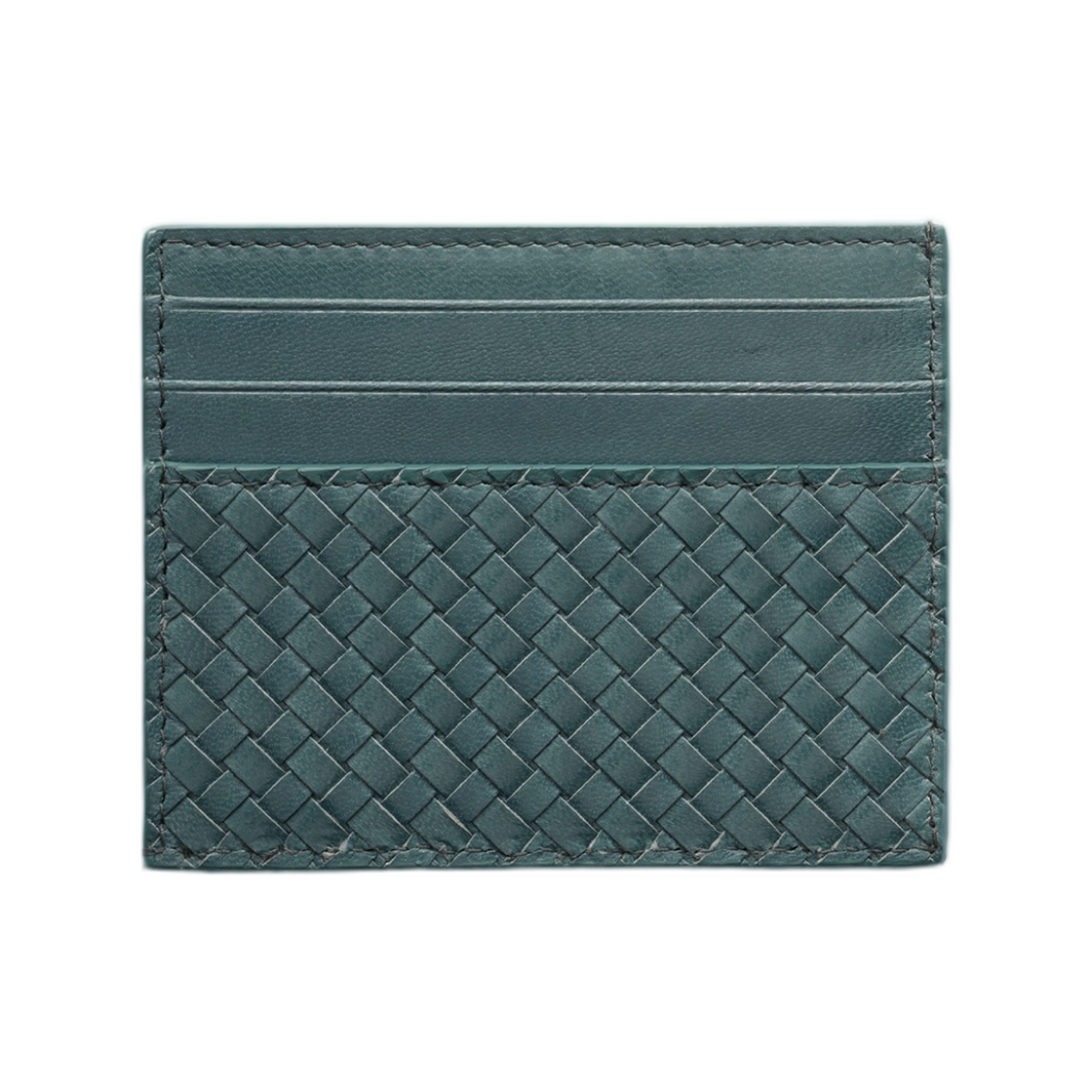 프라다 레더 카드 홀더 마리나 블루(Prada Leather Card Holder Marina Blue) - 2