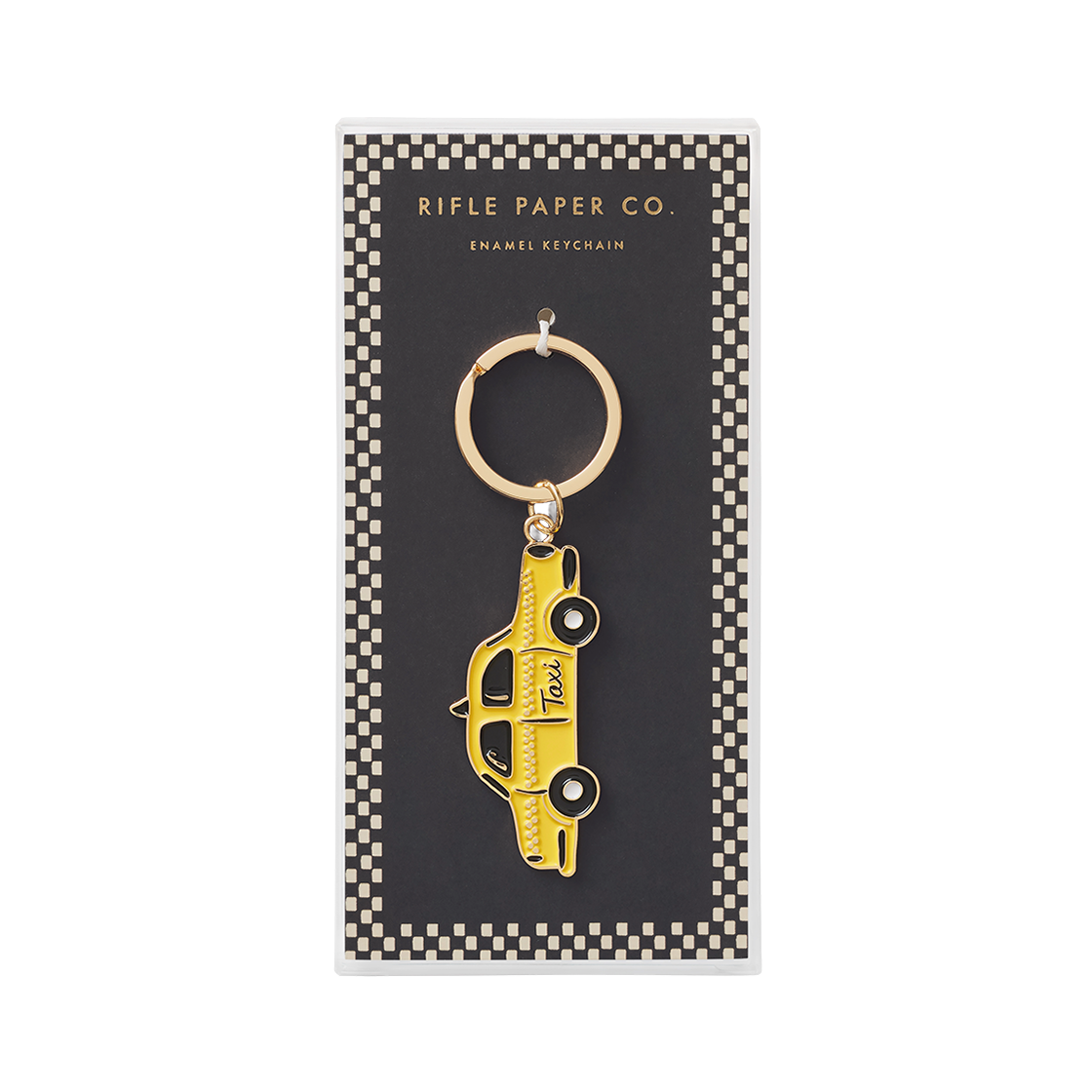 EKM012 RIFLE PAPER CO. New York Enamel Keychain