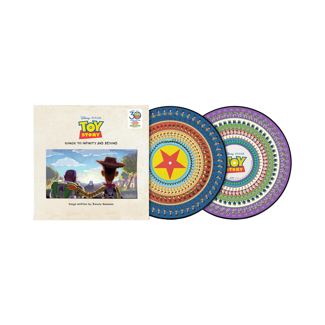 - Toy Story Songs to Infinity and Beyond 30th Anniversary LP Zoetrope
