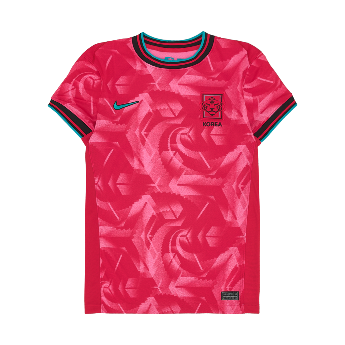 FJ4332-679 (W) Nike Korea 2023/24 Dri-Fit Stadium Home Replica Jersey Black Global Red - Asia (Non Marking Ver.)