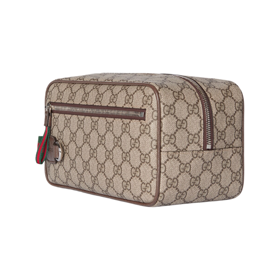 구찌 미디움 GG 코스메틱 케이스 베이지 브라운(Gucci Medium GG Cosmetic Case Beige Brown) - 2