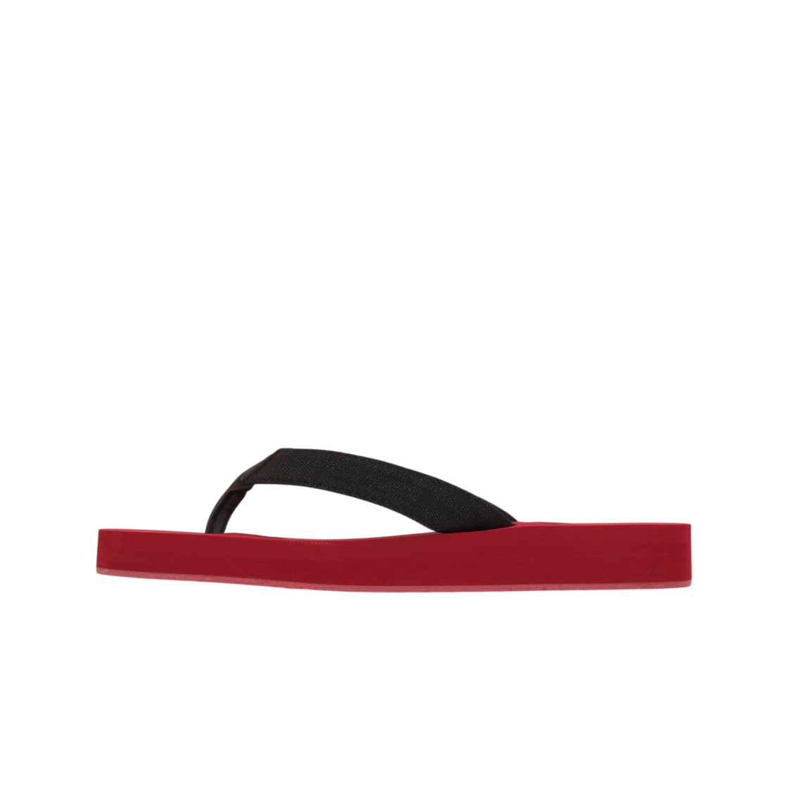 마뗑킴 마틴 데님 루프 플립 플랍 레드(Matin Kim Matin Denim Loop Flip Flop In Red) - 3