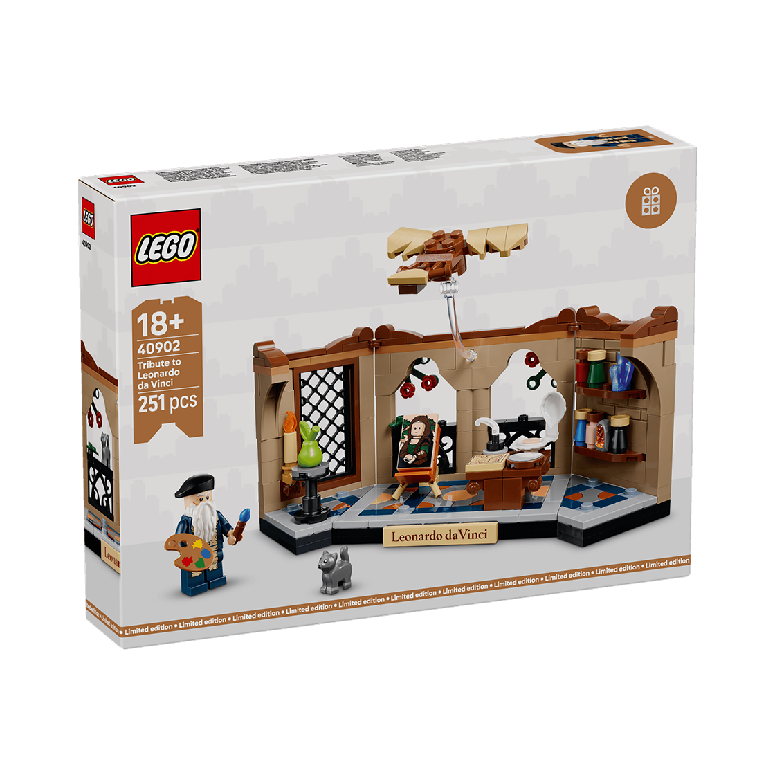 레고 레오나르도 다빈치에 대한 찬사(Lego Tribute To Leonardo Da Vinci) - 2