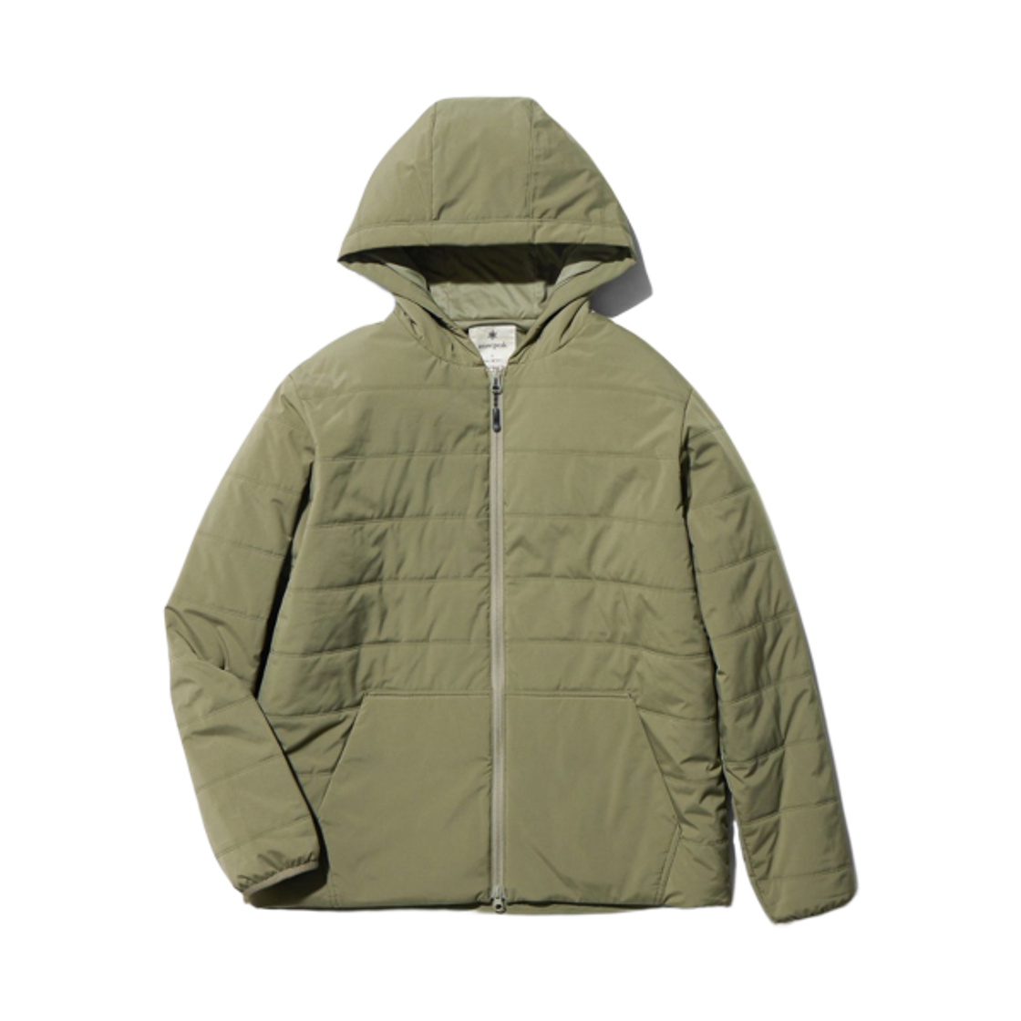 SW-23AU004 Snow Peak Flexible Insulated Zip Up Hoodie Olive