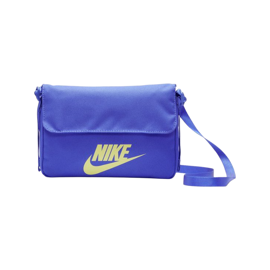 CW9300-581 Nike NSW Futura 365 Crossbody Bag 3L Light Ultramarine Luminous Green