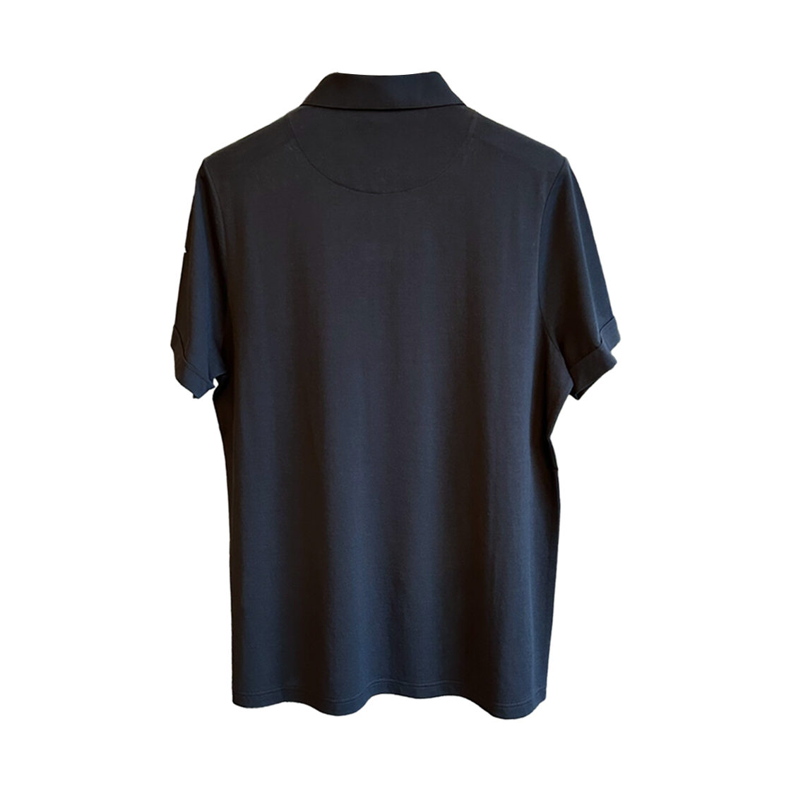 키톤 하프 집업 로고 숏슬리브 폴로 블랙(Kiton Half Zip Up Logo Short Sleeve Polo Black) - 2