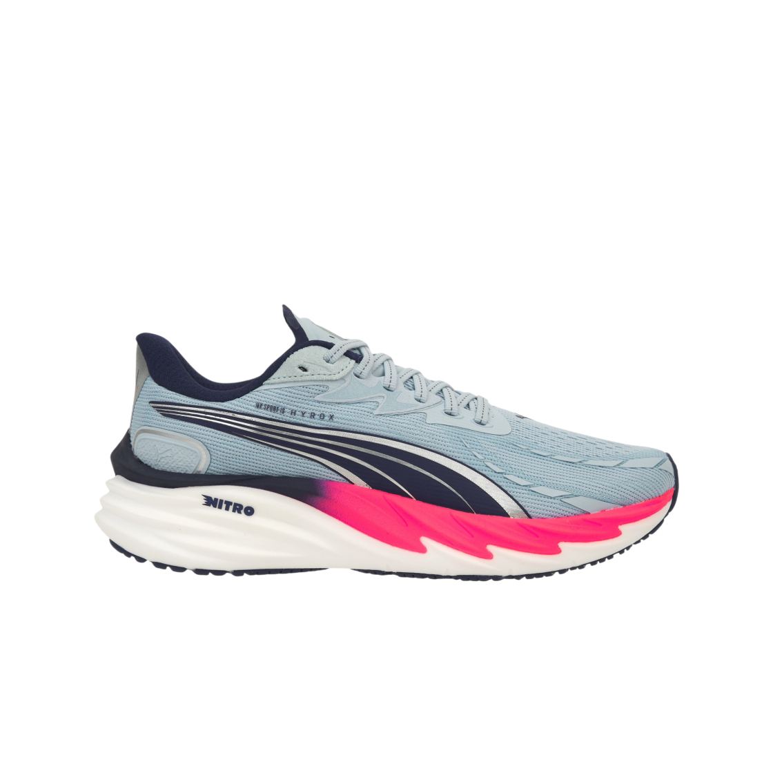 312915-01 Puma x Hyrox Velocity Nitro 4 Lucite Pure Pink Deep Plum