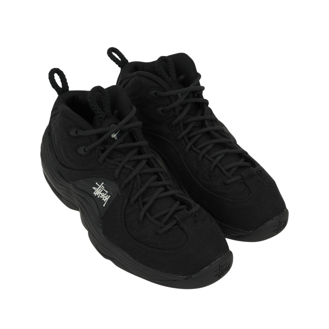 나이키 x 스투시 에어 페니 2 블랙(Nike x Stussy Air Penny II Black) - 4