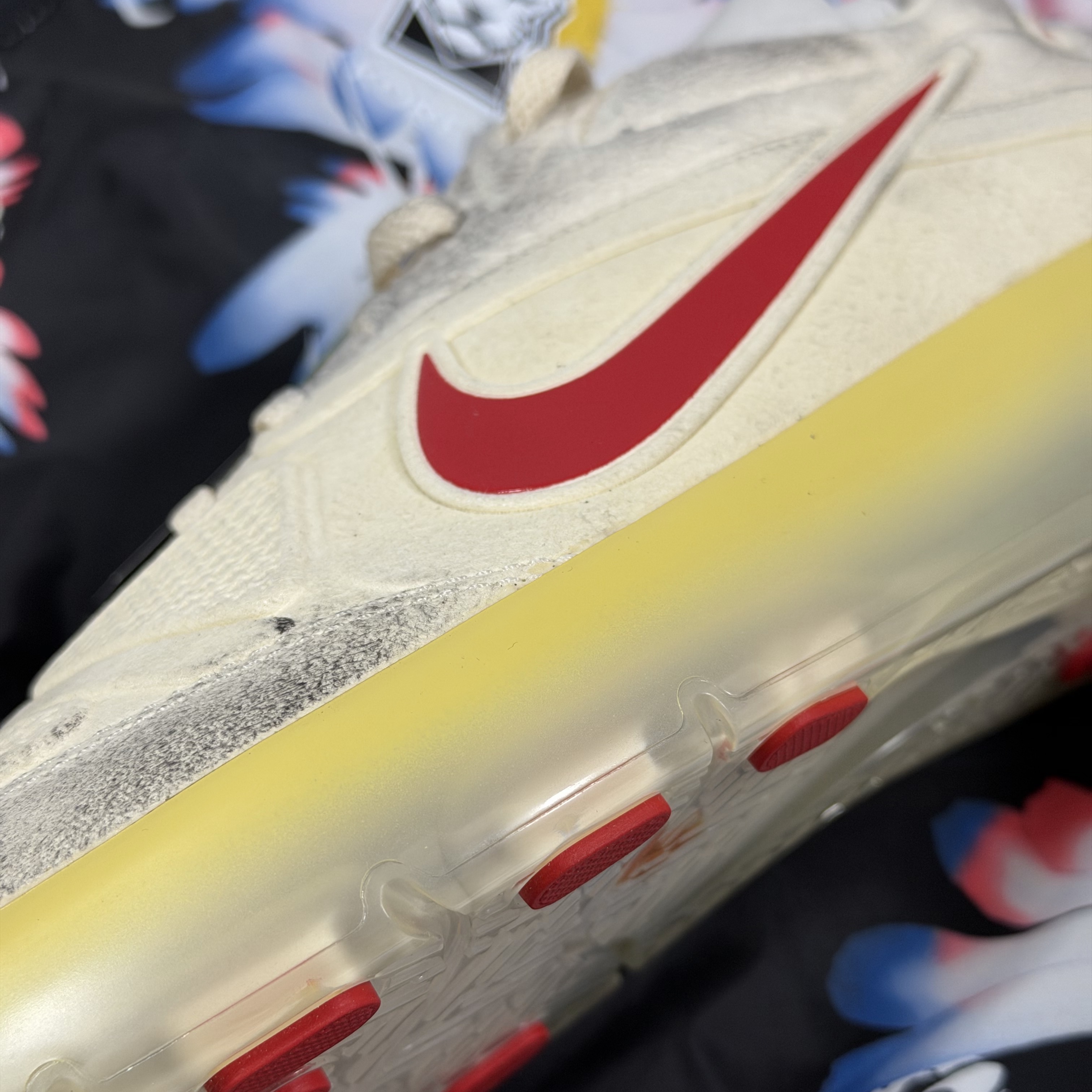 Nike x Peaceminusone Cryoshot CTR360 Natural and University Red, Nike x Peaceminusone Korea Anthem Jacket Black (IH1622-010) (Non Marking Ver.) 착용 스타일