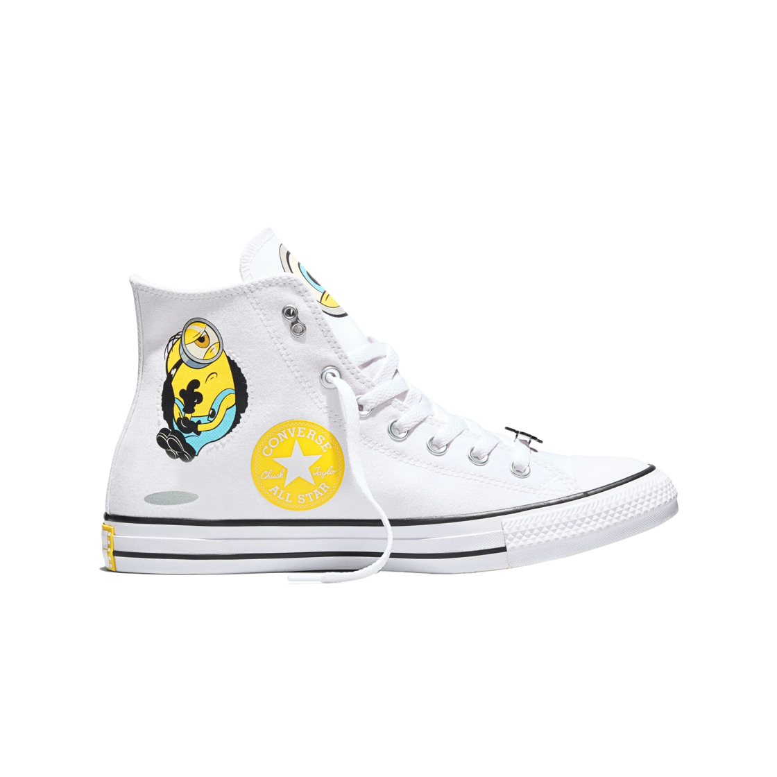 A21403C Converse x Minions Chuck Taylor All Star Hi White Yellow
