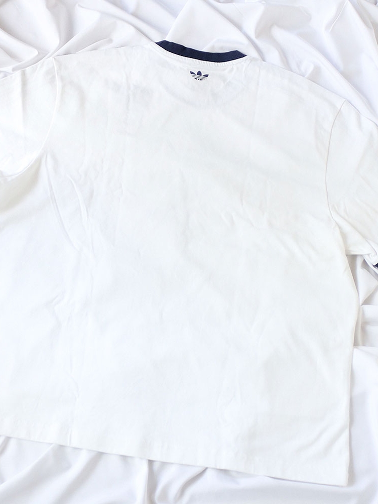 Adidas x Thrasher x Argentina Gonz Ringer T-Shirt Core White - KR Sizing 착용 스타일 - 3