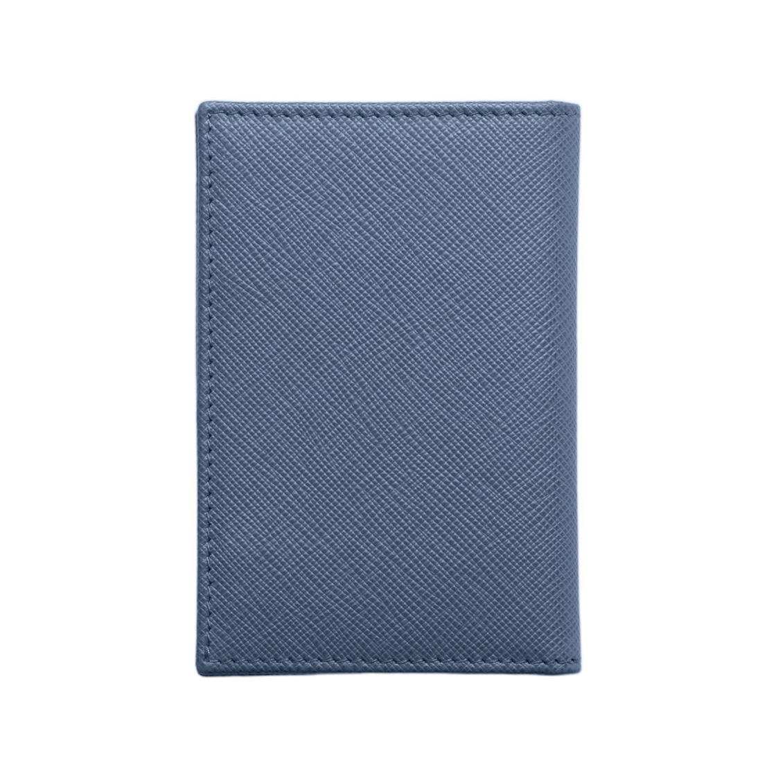 프라다 사피아노 레더 카드 홀더 에비에이션 블루(Prada Saffiano Leather Card Holder Aviation Blue) - 2
