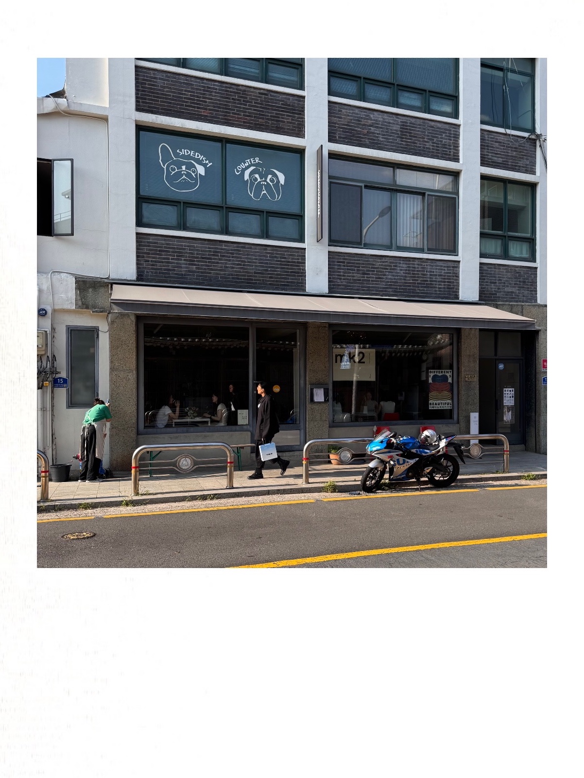 Gentle Monster x Maison Margiela MM007 Black Black, Vibram Fivefingers Seeya LS Evo Black Reflective - 26SS 착용 스타일 - 8
