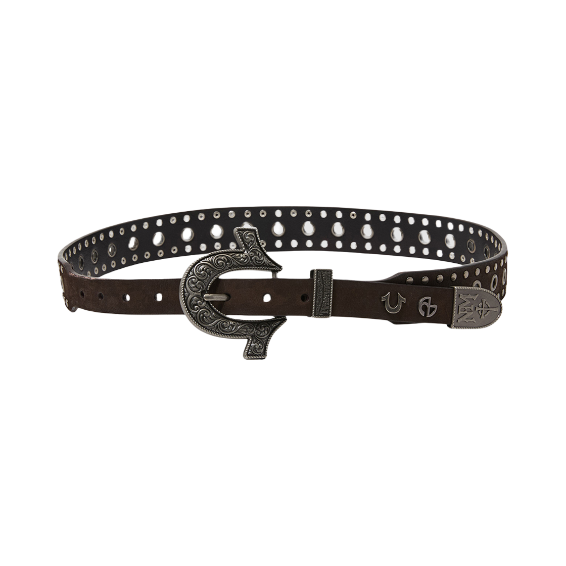 TRB2BEU701BBR True Religion No Religion Western Belt Brown