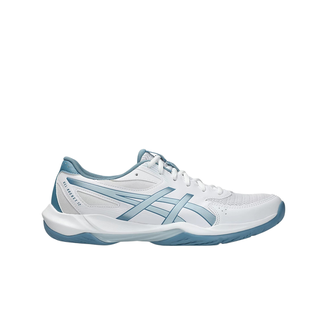1073A080-103 Asics Gel-Rocket 12 White Cool Grey - D Standard