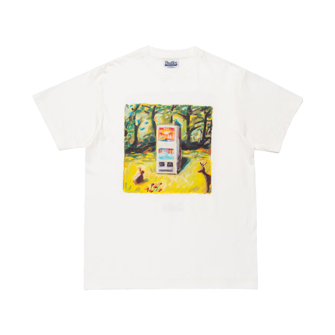 버퍼 다이도 생추어리 티셔츠 화이트(Buffer DyDo Sanctuary T-Shirt White)