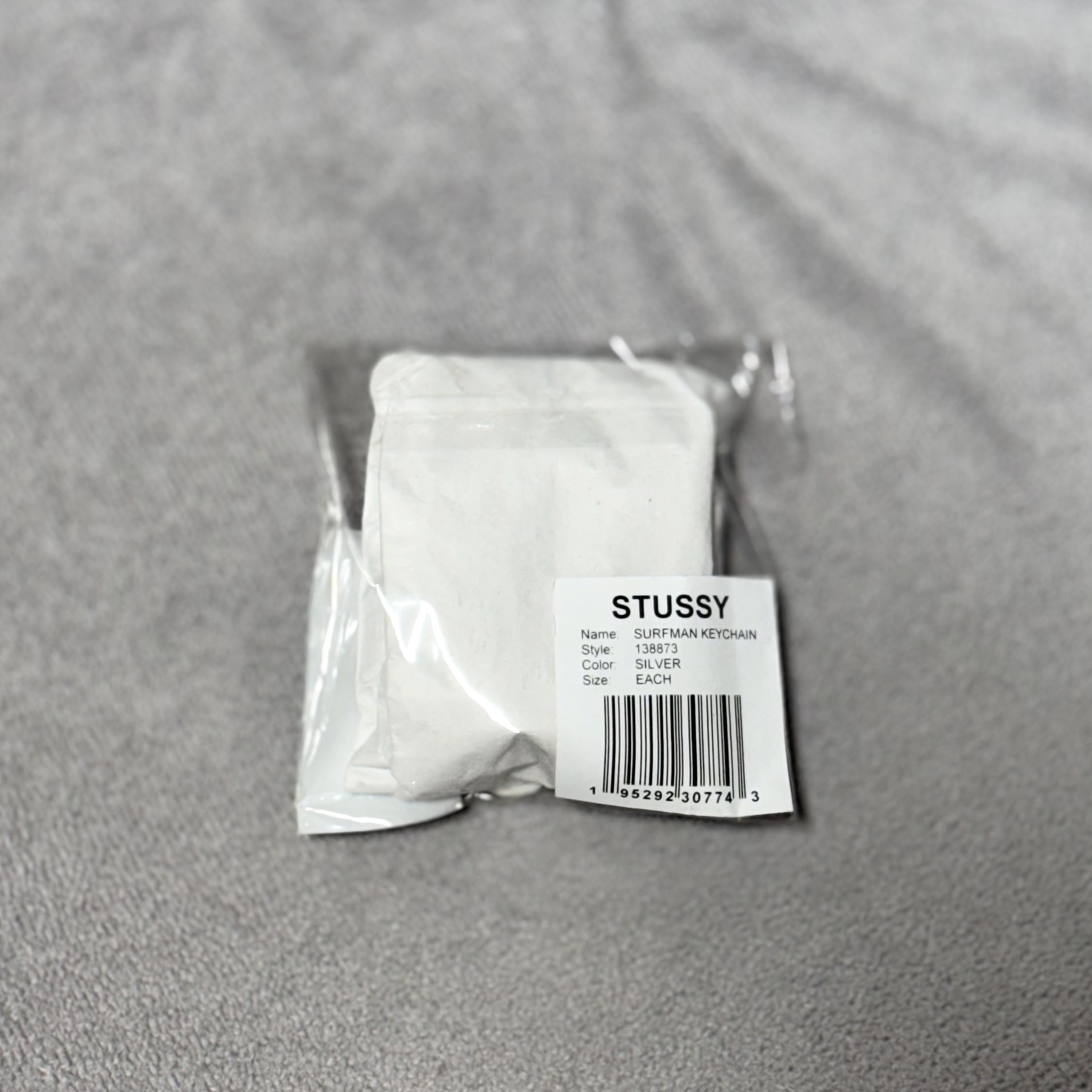Stussy Surfman Keychain Silver, Moonstar x MHL. Rubber Rain Boots Charcoal 착용 스타일 - 1