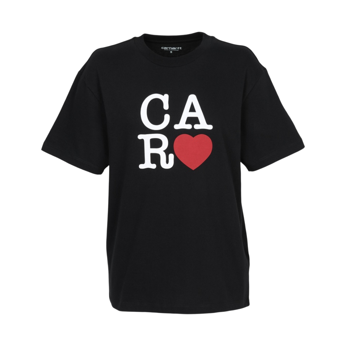I037544-89-XX (W) Carhartt WIP I Hartt T-Shirt Black