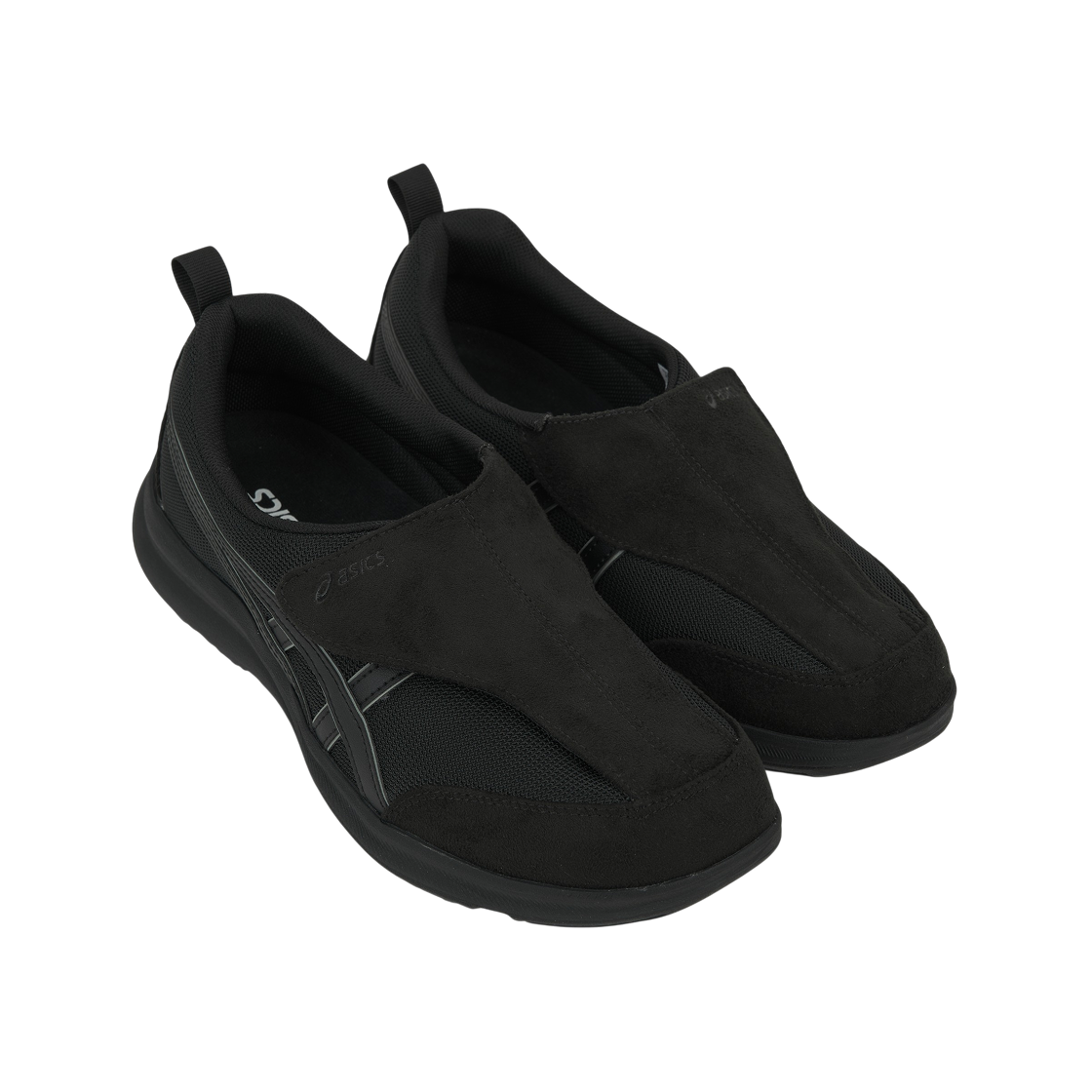 아식스 라이프워커 010 블랙 - 3E 와이드(Asics Life Walker 010 Black - 3E Wide) - 4
