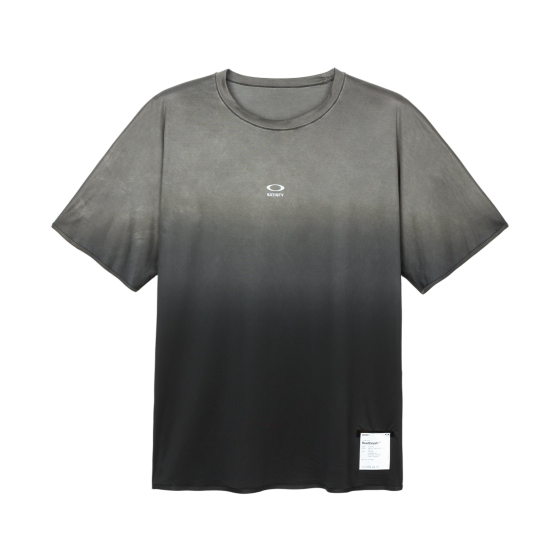 오클리 x 새티스파이 히트크러쉬 티셔츠 핸드 다이 블랙(Oakley x Satisfy HeatCrush T‑Shirt Hand Dye Black) - 1