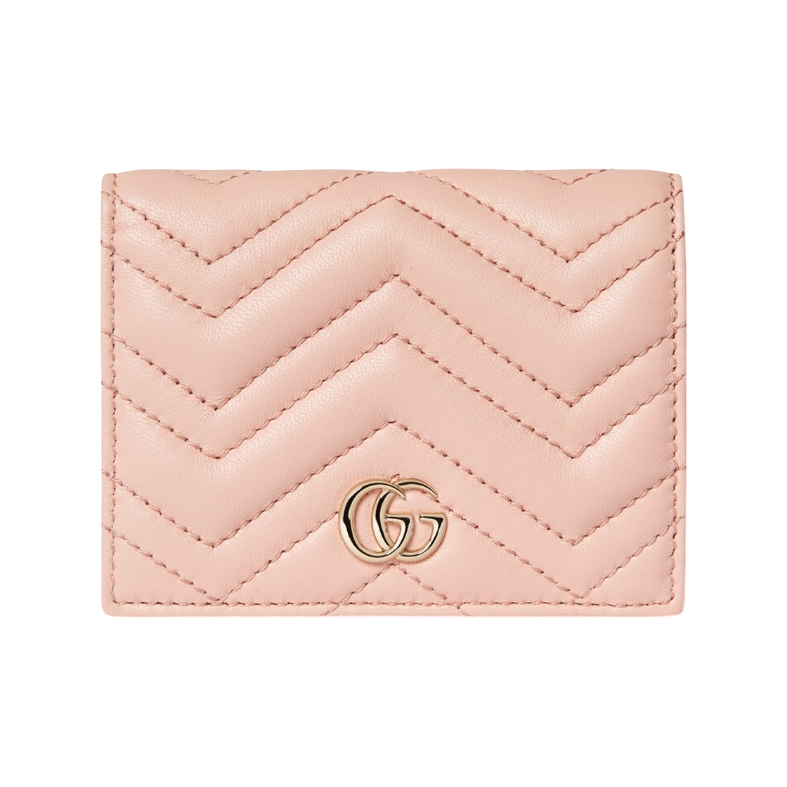 466492-AAGVK-5739 Gucci GG Marmont Small Wallet Light Pink