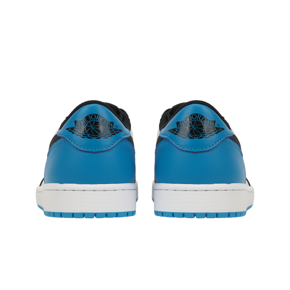 조던 1 레트로 로우 OG 블랙 앤 다크 파우더 블루(Jordan 1 Retro Low OG Black and Dark Powder Blue) - 6