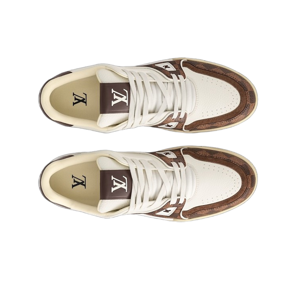 루이비통 LV 트레이너 스니커즈 모카 브라운(Louis Vuitton LV Trainer Sneakers Mocha Brown) - 2