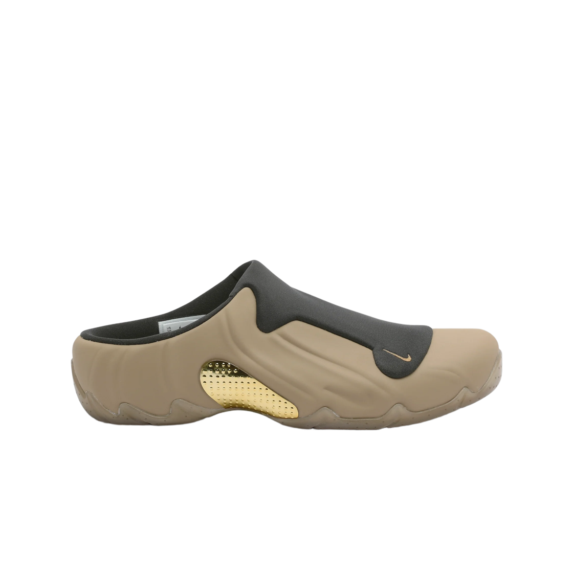 IR5920-297 Nike Clogposite Parachute Beige Metallic Gold-Off Noir