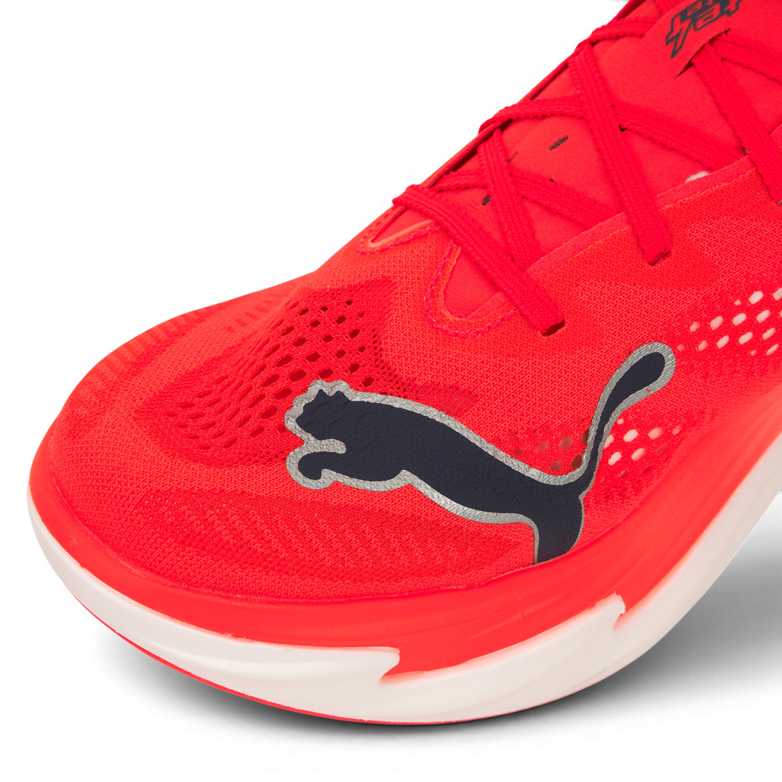 푸마 디비에이트 나이트로 엘리트 4 울트라 레드 인키 뎁스 푸마 화이트(Puma Deviate Nitro Elite 4 Ultra Red Inky Depths Puma White) - 7