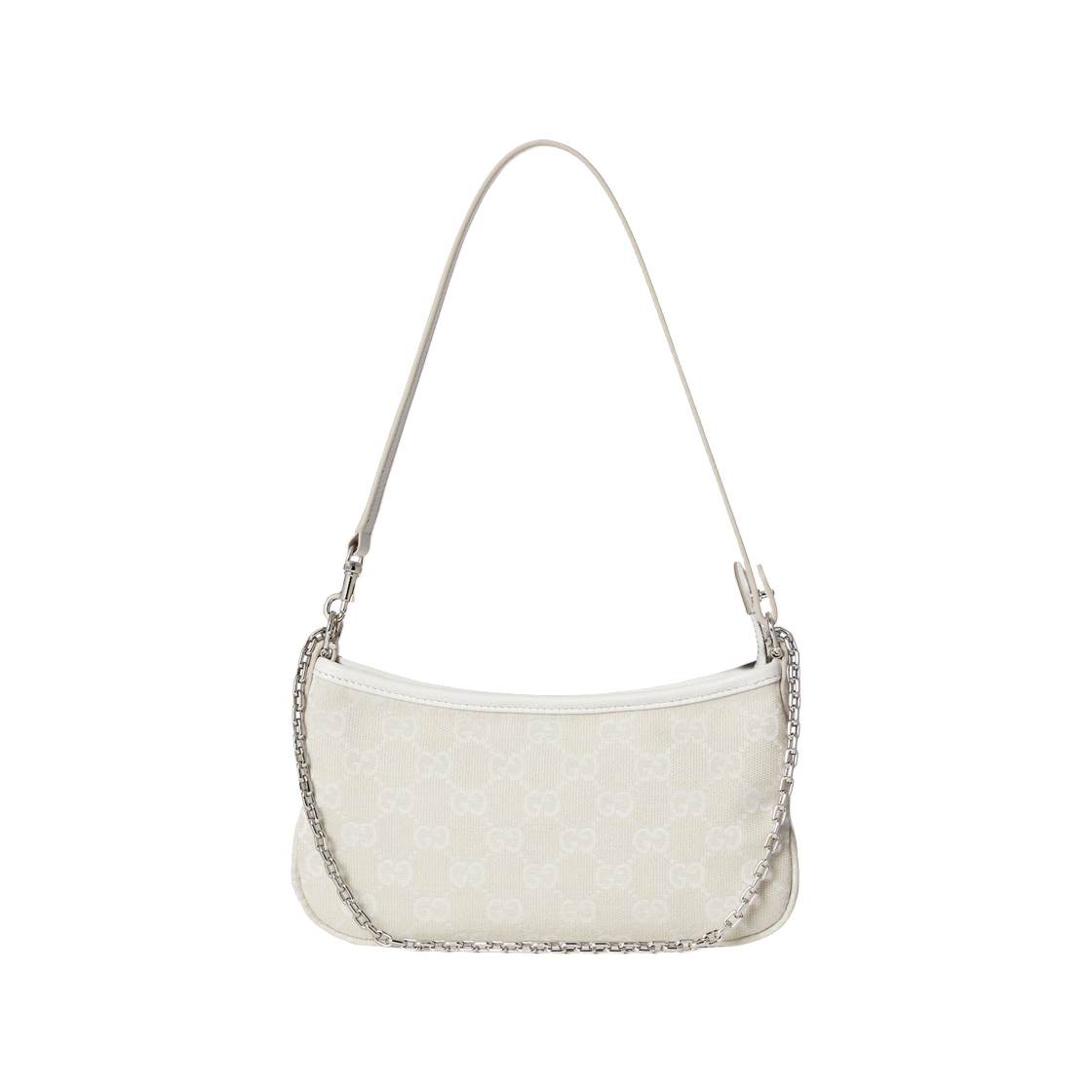 875847-FAFV4-9551 Gucci Gossip Small Shoulder Bag Ivory GG
