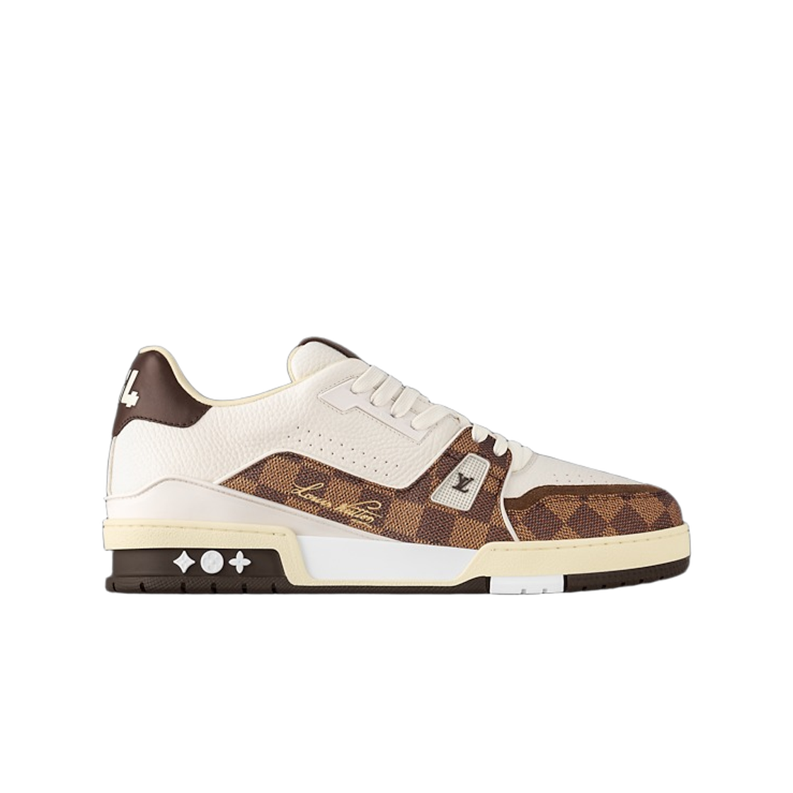 - Louis Vuitton LV Trainer Sneakers Mocha Brown