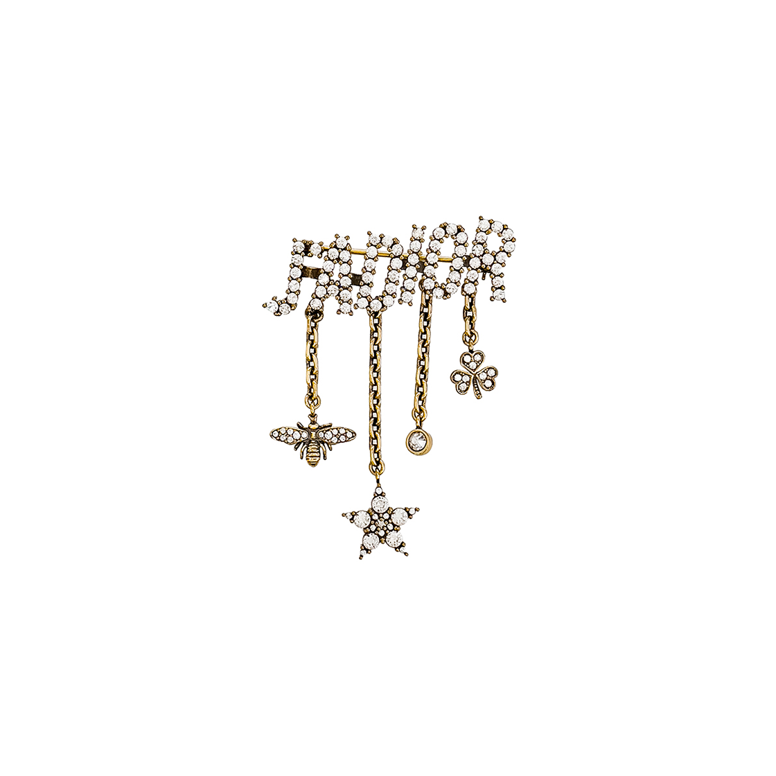 ITC36OFUJ53B Dior J'adore Vintage Gold Brooch