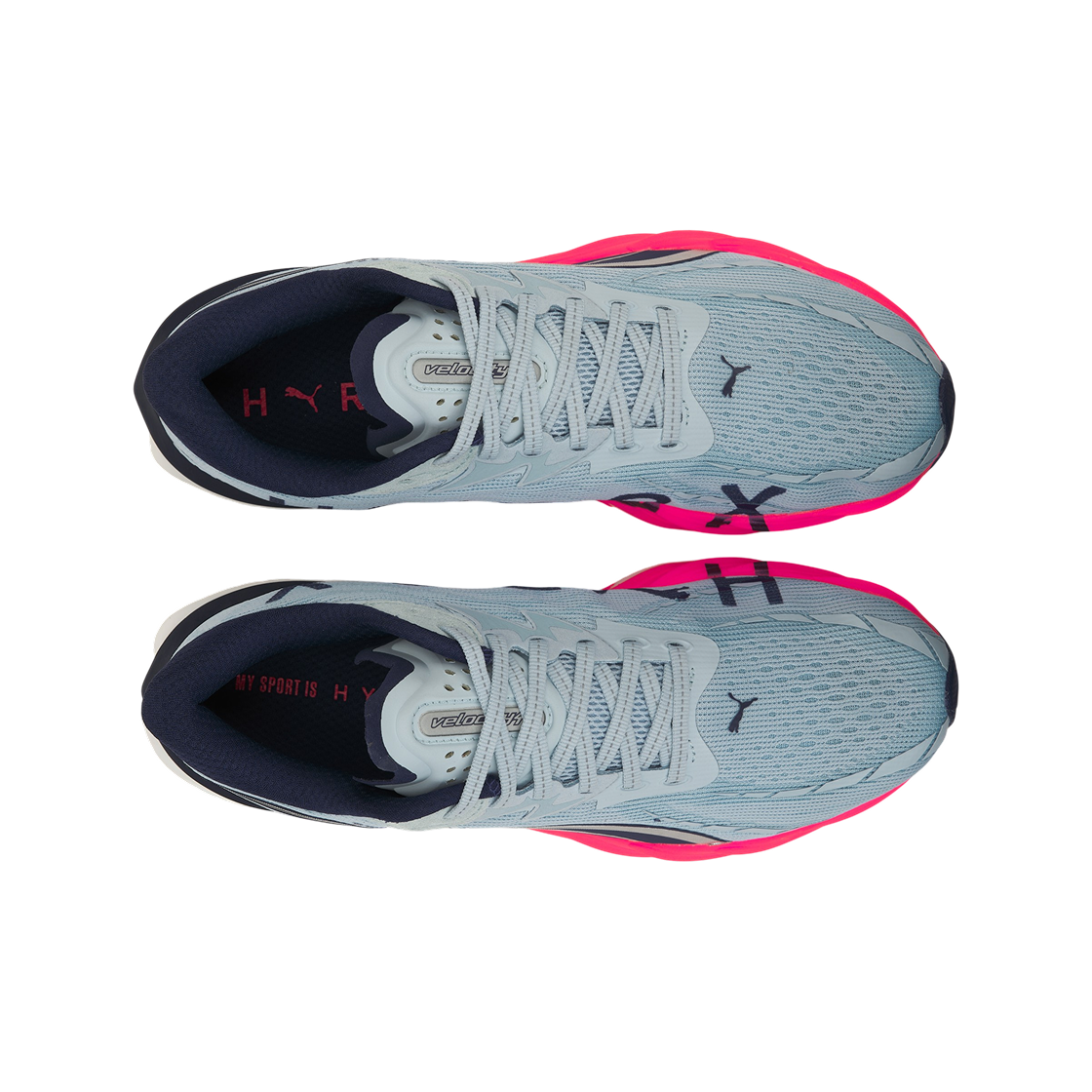푸마 x 하이록스 벨로시티 나이트로 4 루사이트 퓨어 핑크 딥 플럼(Puma x Hyrox Velocity Nitro 4 Lucite Pure Pink Deep Plum) - 5