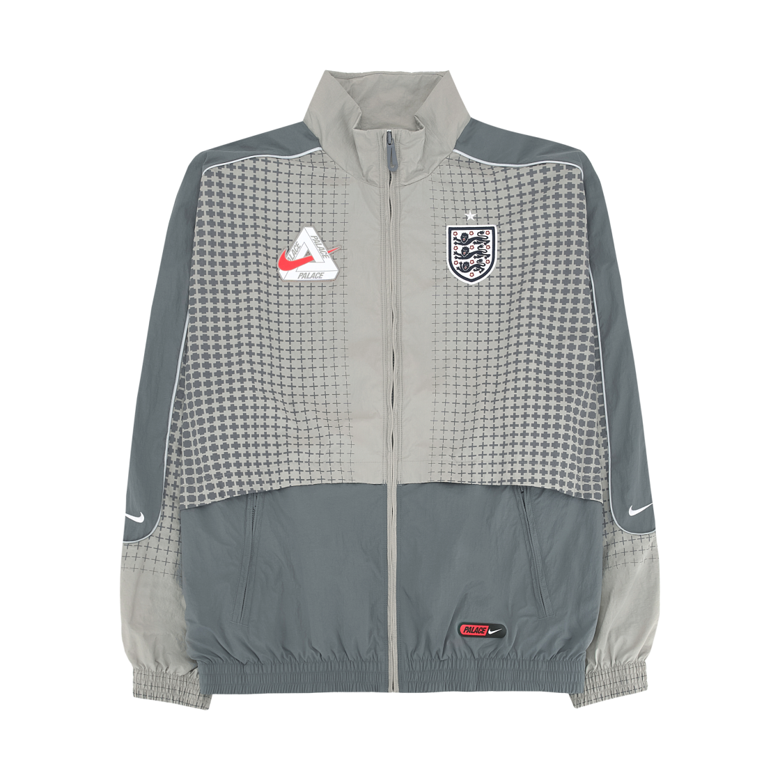 팔라스 x 나이키 잉글랜드 트랙 자켓 퓨터 그레이 쿨 그레이(Palace x Nike England Track Jacket Pewter Grey Cool Grey)