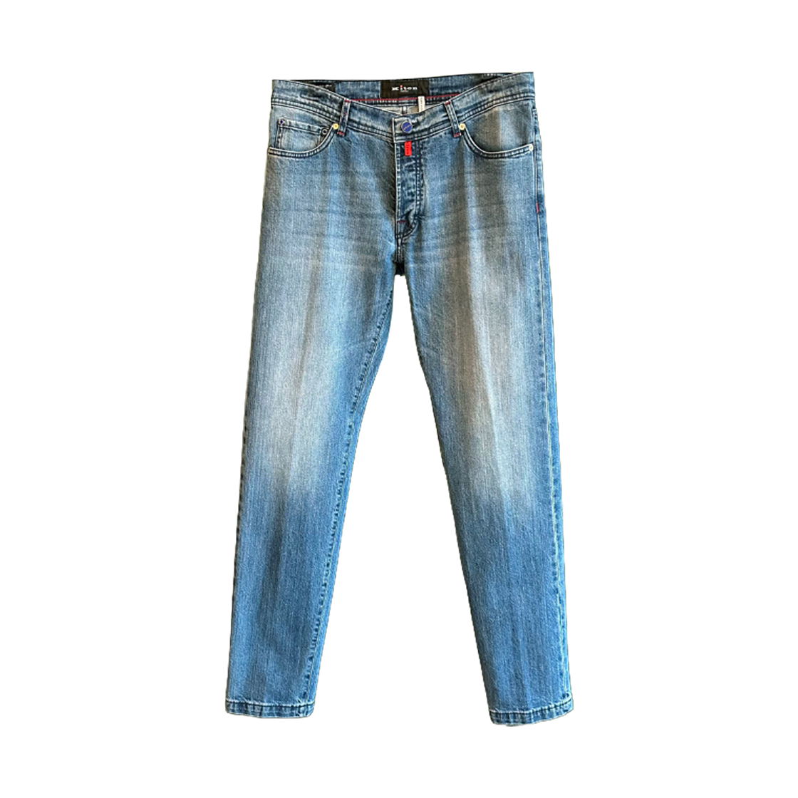 키톤 워싱 디테일 진 블루(Kiton Washing Detail Jeans Blue)