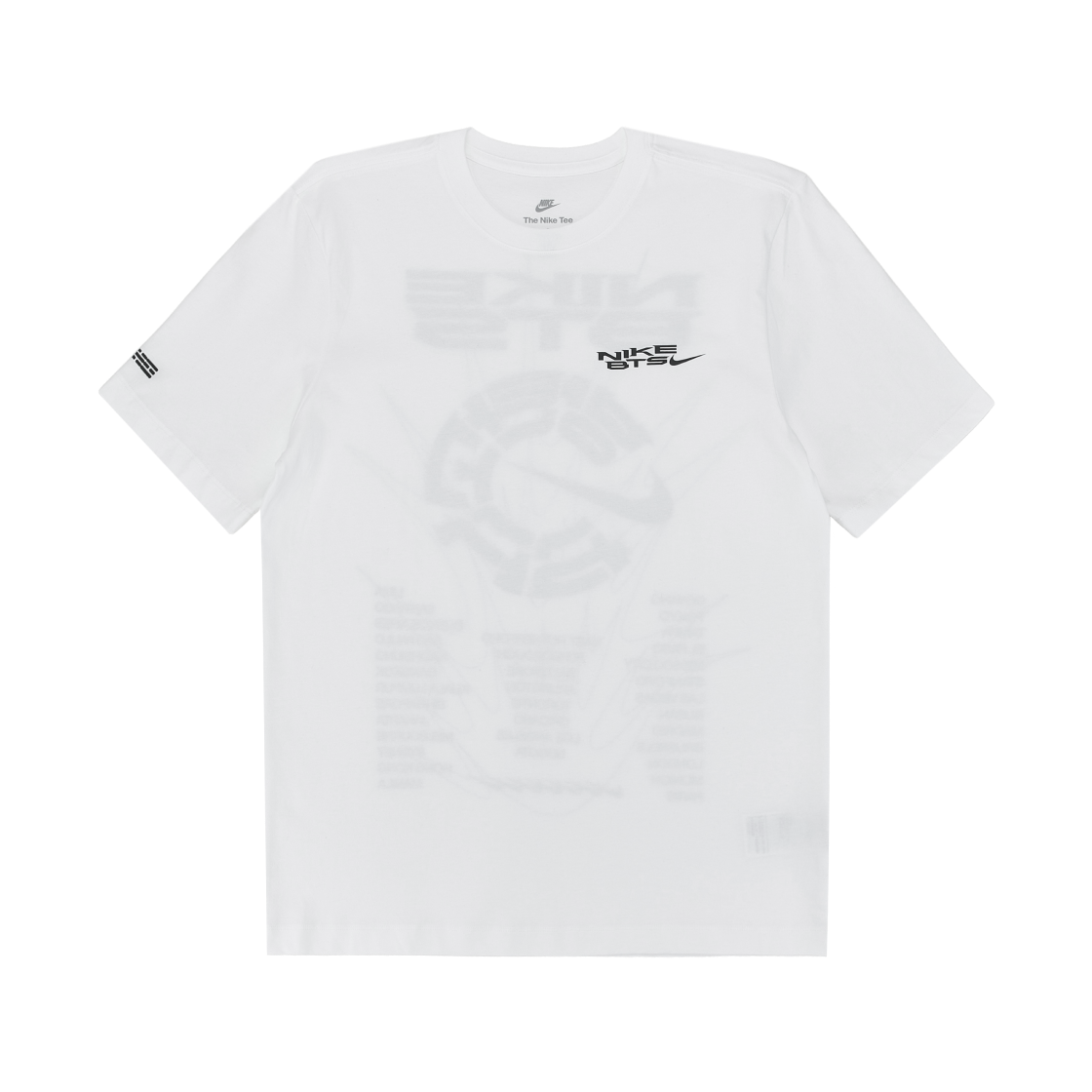나이키 x BTS 티셔츠 화이트 (JA8523-100)(Nike x BTS T-Shirt White (JA8523-100)) - 2