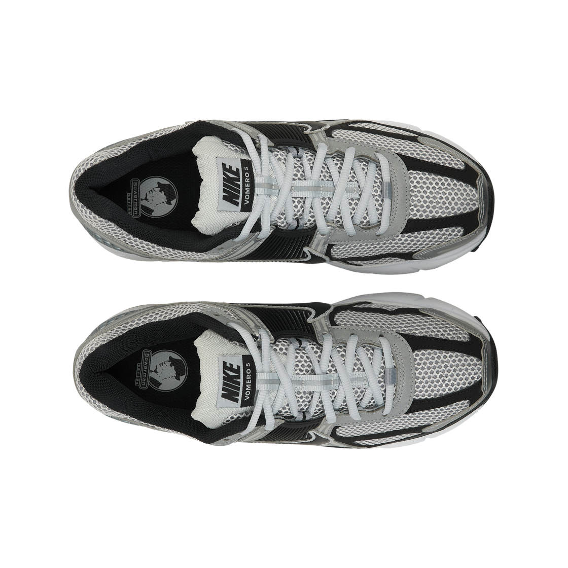 나이키 줌 보메로 5 메탈릭 실버 블랙(Nike Zoom Vomero 5 Metallic Silver Black) - 5