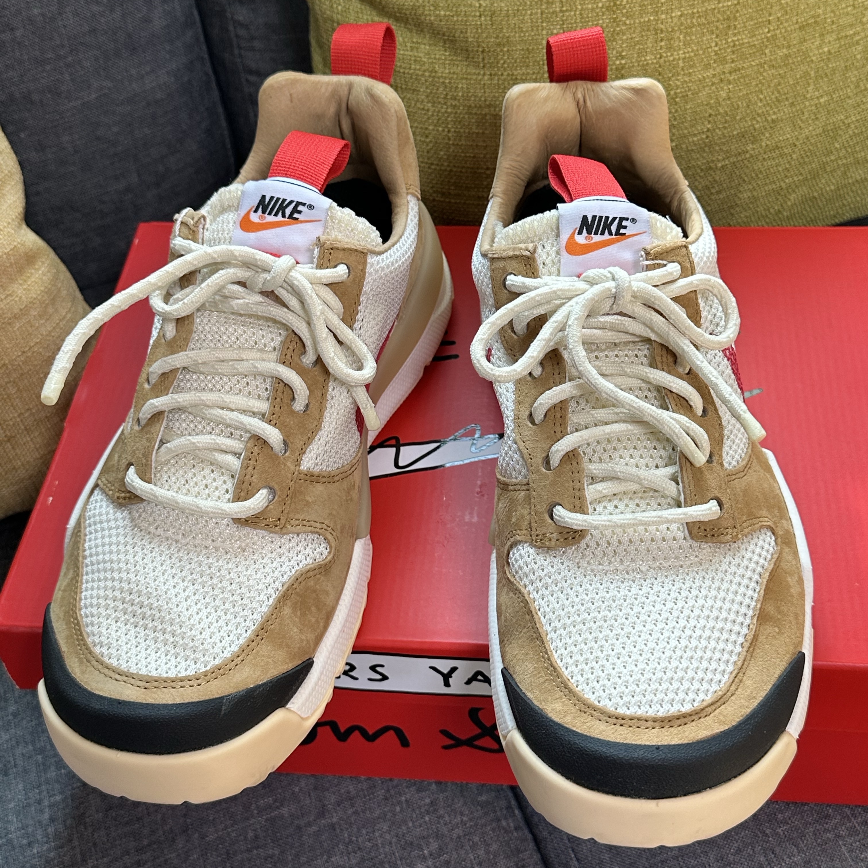Nike x Tom Sachs Mars Yard Shoe 3.0 Space Camp 착용 스타일