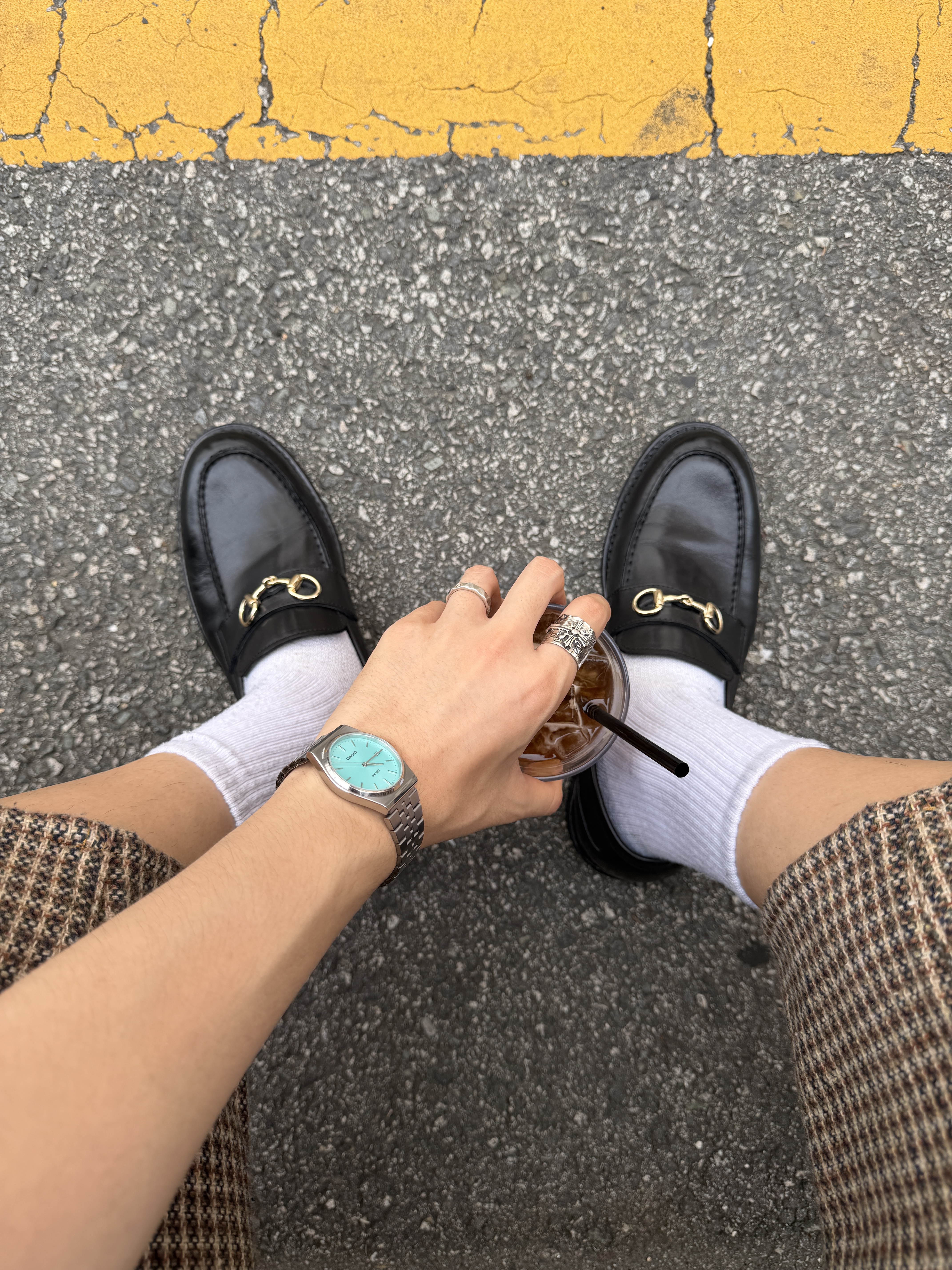 Timberland Classic 3-Eye Boat Shoes Brown - Wide, Casio MTP-B145D-2A1V 착용 스타일 - 2